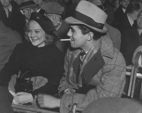 Sonja Henie and Tyrone Power