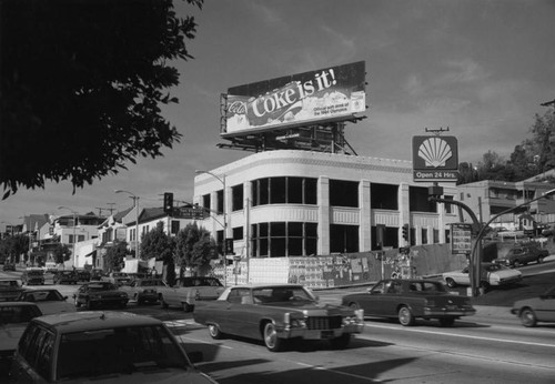 Sunset Boulevard at San Vicente Boulevard