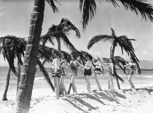 Miss California Bathing Beauty contestants, view 1