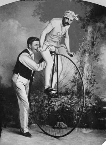 Penny Farthing riders