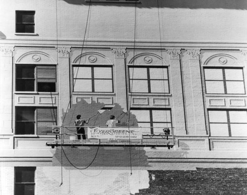 Painting the Subway Terminal Building