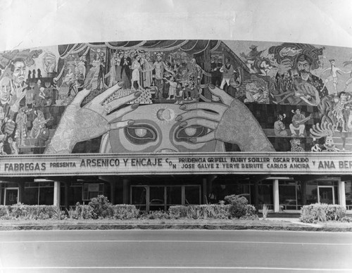 Theater in Mexico, exterior