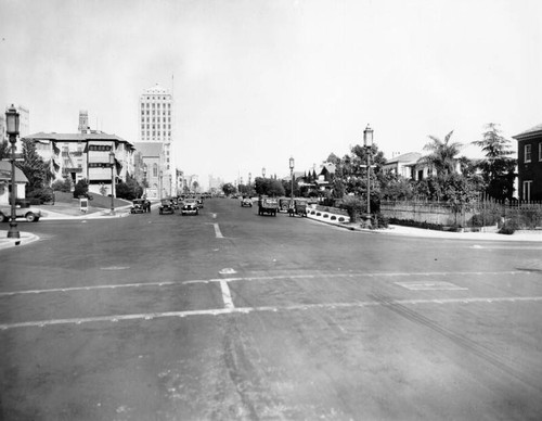 Corner of Wilton and Wilshire