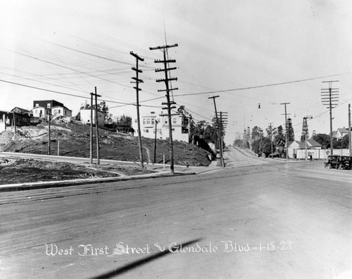 West First Street and Glendale Blvd