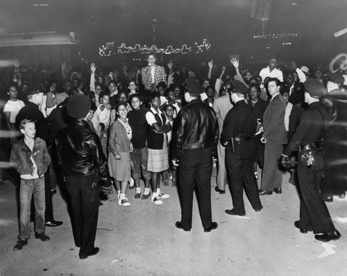 Youth riot in Lincoln Park — Calisphere