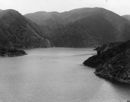 San Gabriel Canyon lake