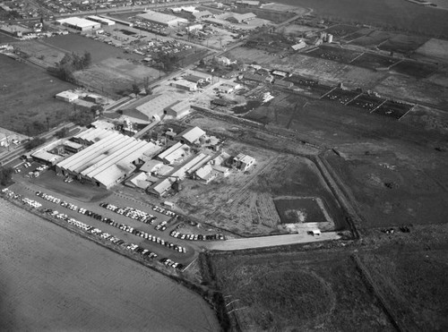 Factory in Whittier, looking northeast