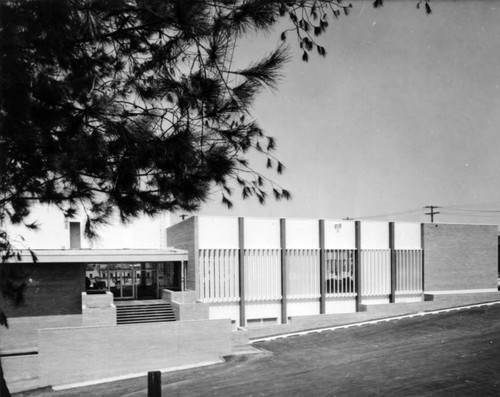 L.A. Chamber of Commerce Building, rear view