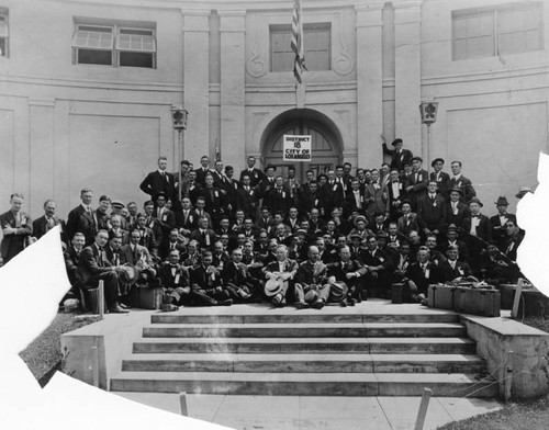 Group photo, Lincoln Heights Branch Library