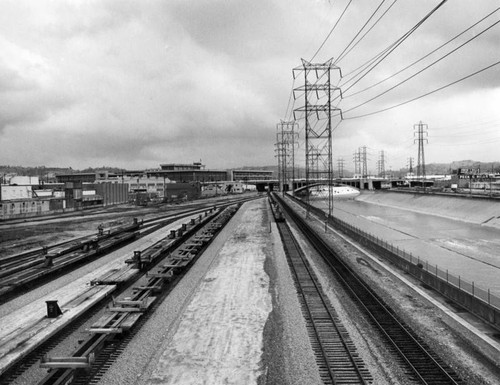 Los Angeles River east of downtown