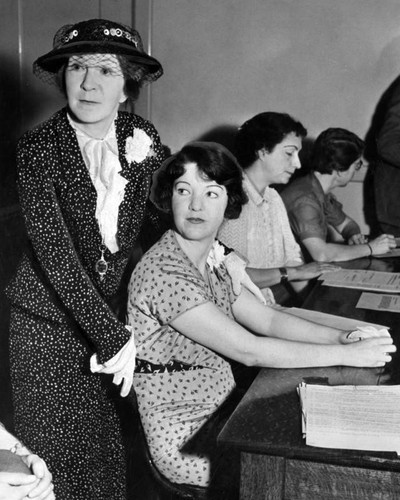 Margaret Fillmore and mother at hearing