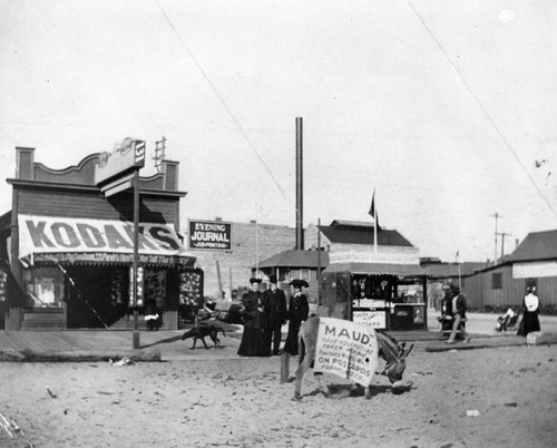 View of street in Ocean Park