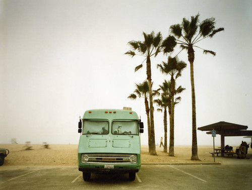 1972 Dodge Chinook, Rose Avenue beach parking lot