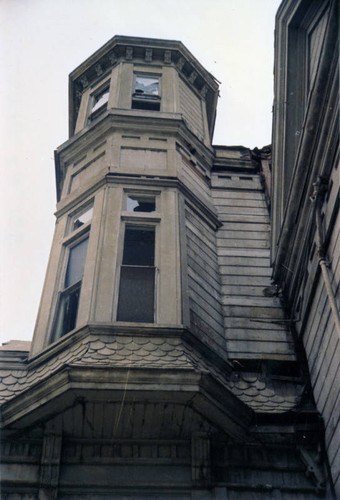 Castle's exterior, Montecito Heights