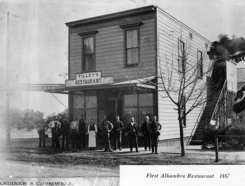 Alhambra's first restaurant