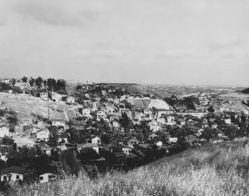 Elysian Heights and Chávez Ravine, view 2