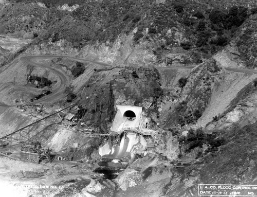 Outlet portal, San Gabriel Dam