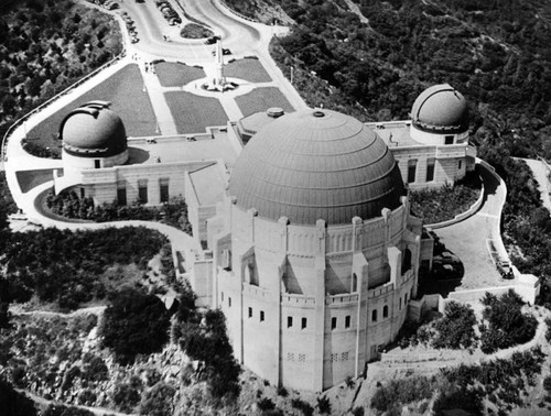 Griffith Observatory, aerial