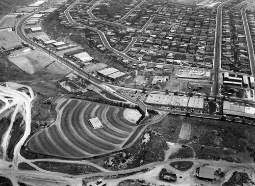 Floral Drive-In, Monterey Park, looking east