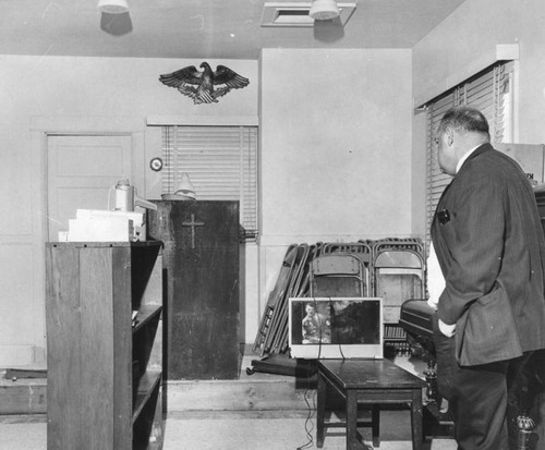 Nazi headquarters, interior view