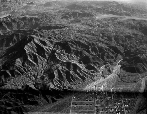 Cathedral City, looking southwest