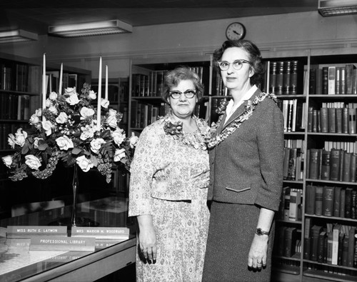 Los Angeles City Schools Professional Library staff