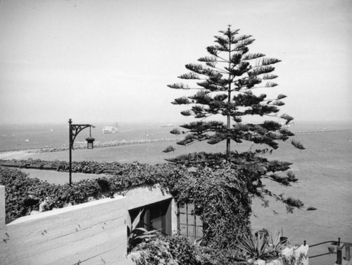 San Pedro, battle ships in the L. A. harbor