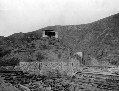 Pilgrimage Theatre in ruins