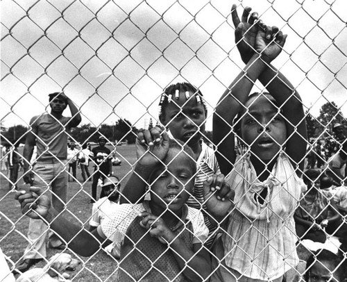 Young girls at Watts Summer Festival