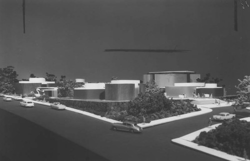 Pasadena Art Museum, a model