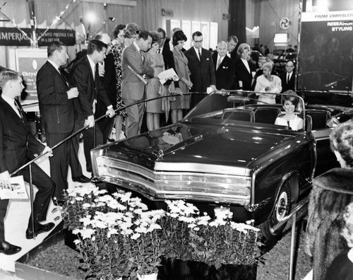 Experimental car at Los Angeles Auto Show