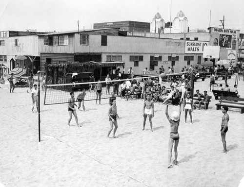 Volleyball on Venice beach