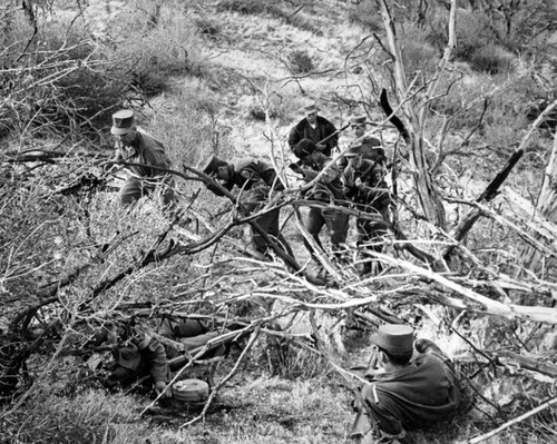 400 boys learn battle tactics on 'maneuvers