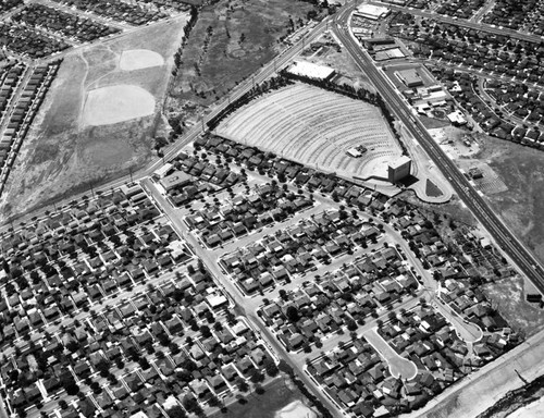 Studio Drive-In, Culver City, looking southeast