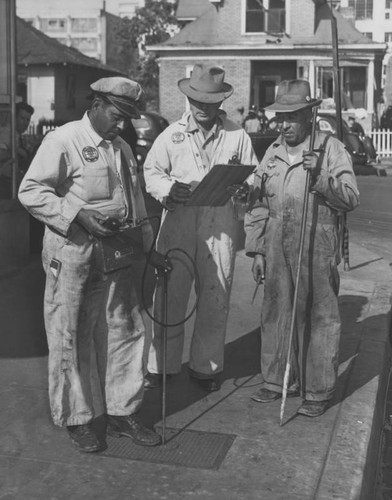 Gas Co. inspectors, O'Connor plant