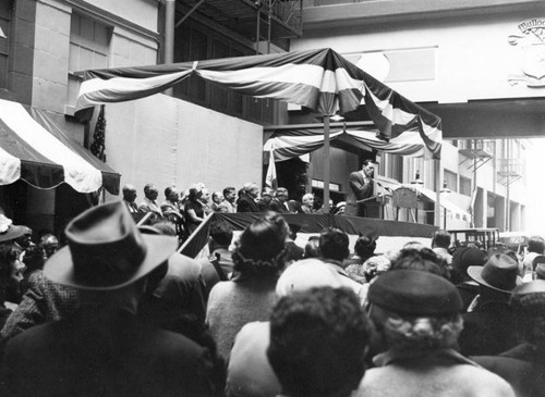 Landmark dedication of St. Vincent's Court