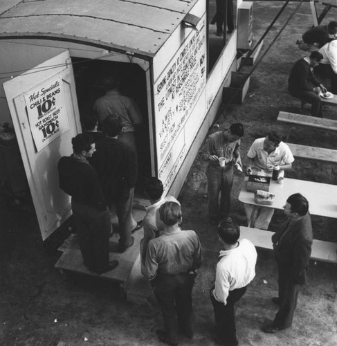 Lockheed lunch stand, view 1