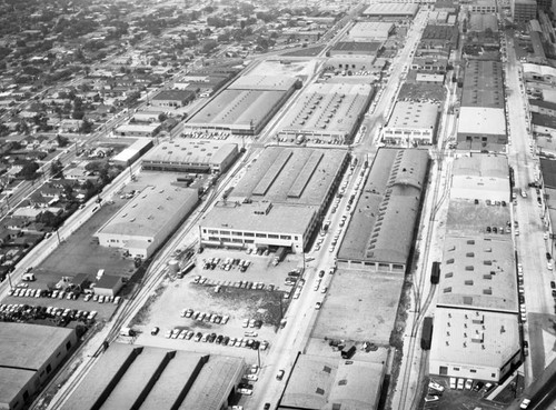 Central Manufacturing District, Vernon, looking southwest