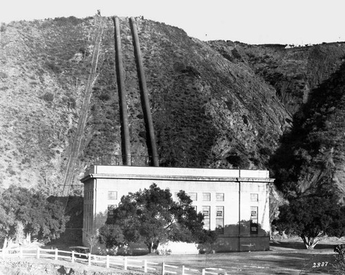 Power Plant #2 in San Francisquito Canyon