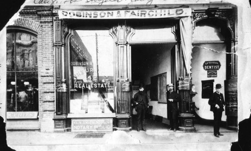 Dobinson & Fairchild, real estate