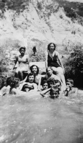 Family at Santa Ana River