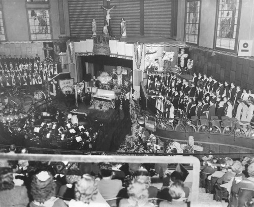 Aimee Semple McPherson funeral