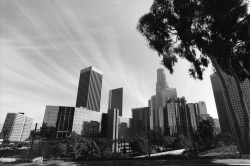 Downtown panorama from Beaudry