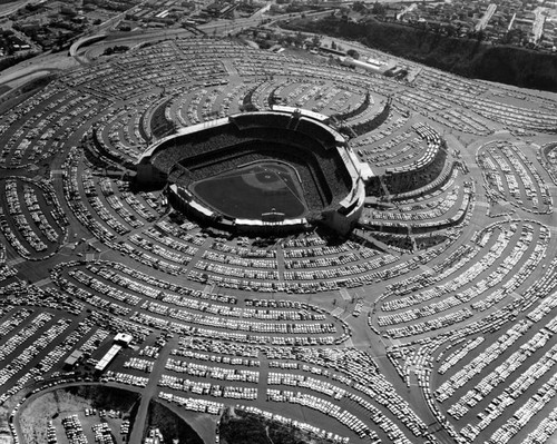 Dodger Stadium aerial