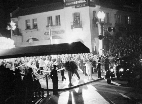 Premiere opening at the Carthay Circle Theatre