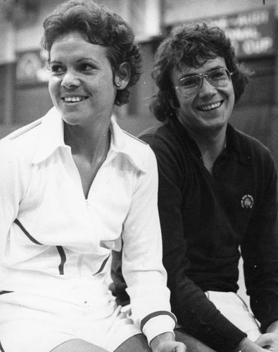 Evonne Goolagong and husband