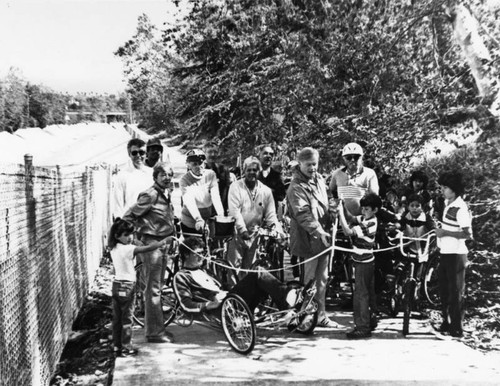 Dedication of Arroyo Seco bike path