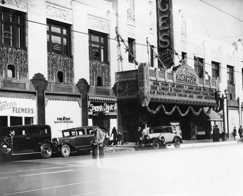 Exterior, Pantages Theatre