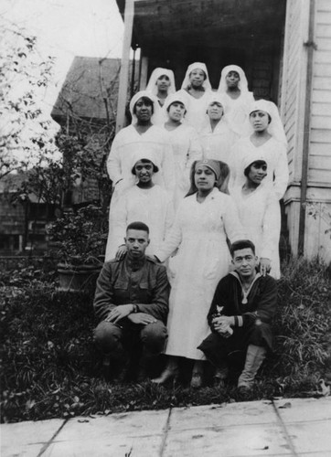 Red Cross volunteers