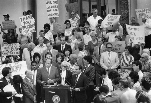 Redistricting rally — Calisphere